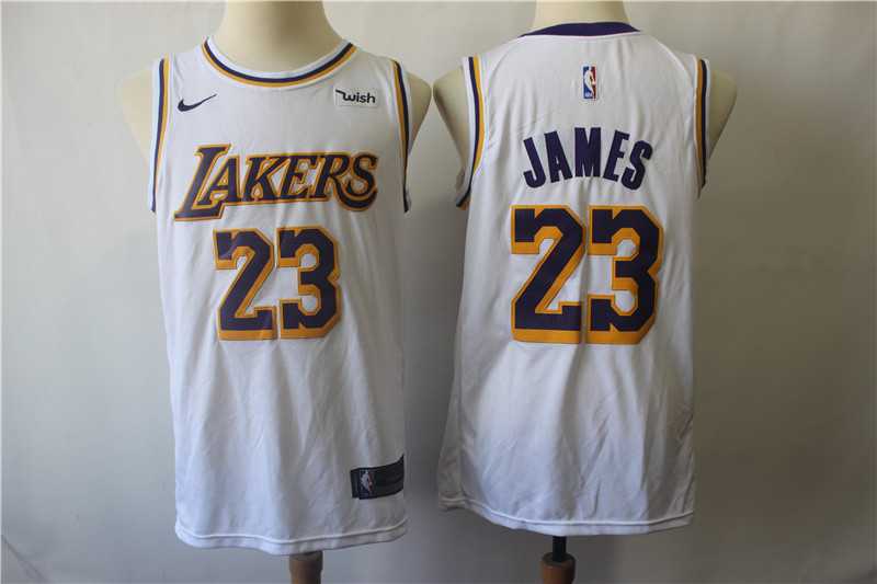 Lakers 23 Lebron James White 2018 19 Nike Swingman Jersey (1),We sell and wholesale Lakers 23 Lebron James White 2018 19 Nike Swingman Jersey (1) on line form chian!